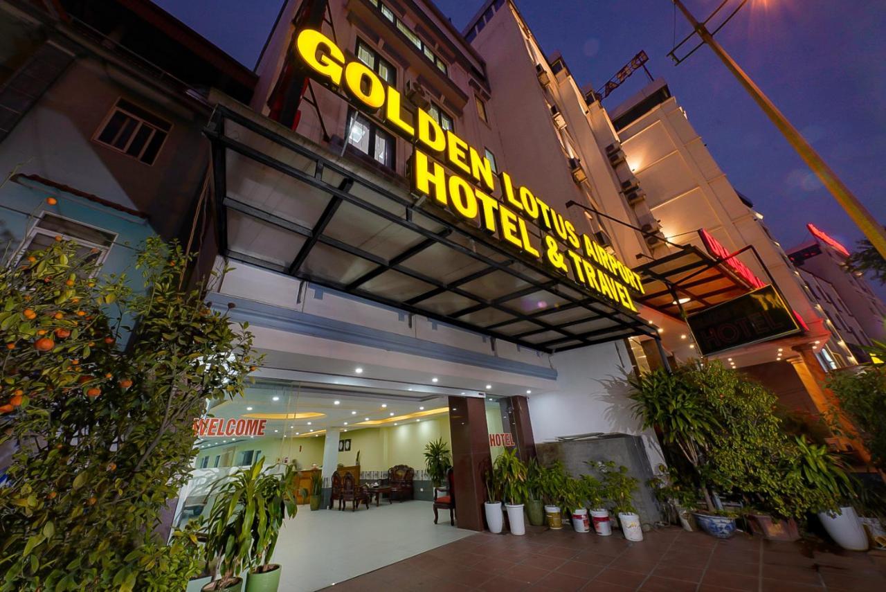 Golden Lotus Airport Hotel & Travel Thach Loi Exterior foto